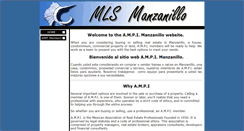 Desktop Screenshot of mlsmanzanillo.net